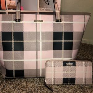 Kate Spade Newbury  tote with matching wallet